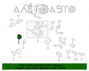 Кнопка паркинга Audi Q5 8R 09-17