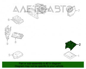 Кронштейн BCM Audi Q5 8R 09-17