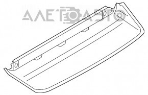 Semnal de stop Audi A4 B8 08-16 sedan, rupt