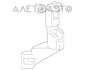 Suportul pentru bara spate sub stopul stânga Audi A4 B8 08-16 sedan nou OEM original