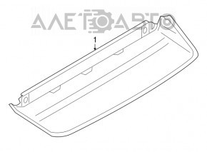 Semnal de oprire Audi A4 B8 08-16 sedan nou OEM original