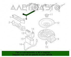 Cheie cheie cu balon Audi Q5 80A 18-