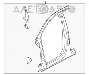 Стойка кузова центральная левая Audi Q5 8R 09-17