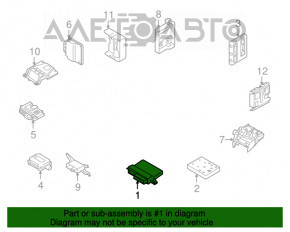 Interfața de control a diagnosticului Gateway Module Audi A4 B8 08-16 2.0T