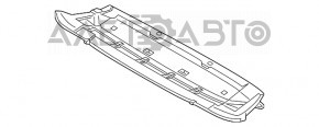 Protecție pentru bara de protecție față Audi Q5 8R 13-17 restilizată