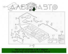 Verificarea bateriei VW Jetta 13-16 SUA hibrid