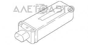 Blocul de control al senzorilor de presiune a anvelopelor TMPS Audi A3 8V 15-20