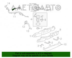 Gâtul de umplere Ford Explorer 20- 2.3T