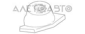 Опора амортизатора задняя правая Audi A3 8V 15-20 4d, 5d, AWD electronic damping