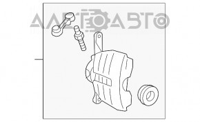 Suportul frontal stânga Audi A3 8V 15-20