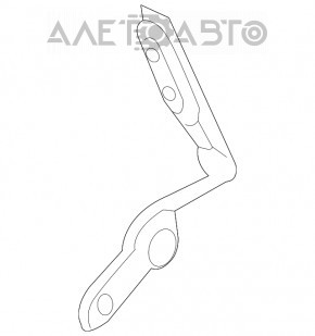 Петля капота левая Audi A3 8V 15-20