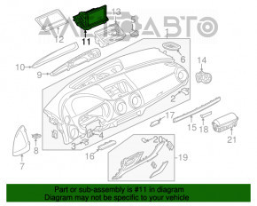 Монитор, дисплей, навигация Audi A3 8V 15-20 MMI Bang and Olufsen