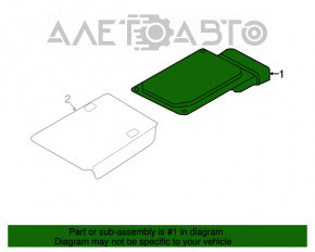 Modulul de control al suspensiei Active Suspension pentru Audi A3 8V 15-20