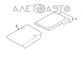 Modulul de control al suspensiei Active Suspension pentru Audi A3 8V 15-20