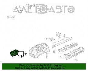 Controlul farurilor Audi A3 8V 15-20 fără LED, fără PTF.