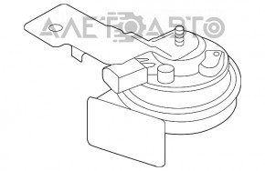 Semnalul de joasă tensiune la Audi A3 8V 15-20 4d