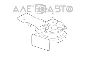 Semnalul de joasă tensiune la Audi A3 8V 15-20 4d