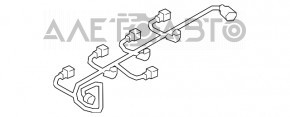 Проводка заднего бампера Audi A3 8V 15-20 4d, 5d, под парктроники