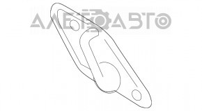 Buclele de blocare a capotei dreapta pentru Audi A3 8V 15-20, noi, originale OEM.