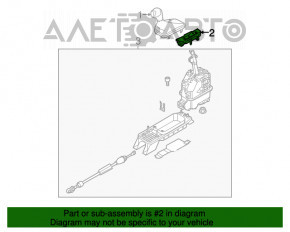 Indicatorul de schimbare a vitezelor Audi A3 8V 15-20