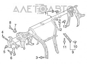 Tubul de subtorpilare pentru Audi A3 8V 15-20 4 uși, 5 uși