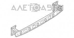 Amplificatorul de bara spate pentru Audi A3 8V 15-20 4d, nou, neoriginal.