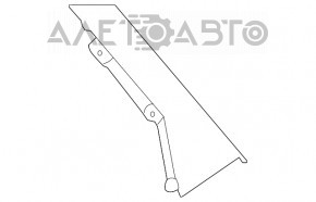 Capac usa laterala dreapta spate Audi A3 8V 15-20 4d, 5d