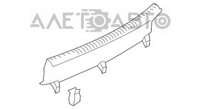 Capac portbagaj Audi A3 8V 15-20 4 uși, 5 uși