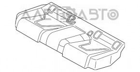 Задний ряд сидений 2 ряд Audi A3 8V 15-16 4d кожа, черный, sport