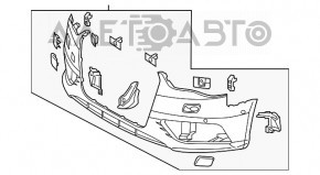 Bara fata goala Audi A3 8V 15-16 noua originala