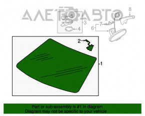 Лобовое стекло Audi A3 8V 16-19