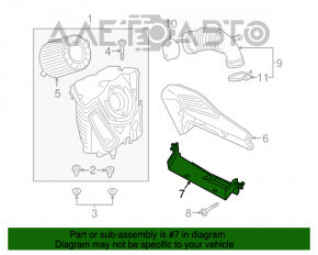 Grila de aer Audi A4 B9 17- 2.0T partea din față