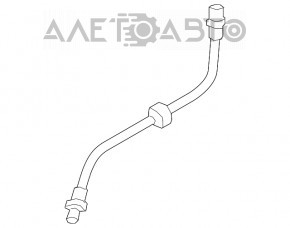 Furtun de frână spate dreapta Audi A4 B9 17- nou original OEM