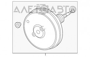 Amplificator de vid Audi A4 B9 17-