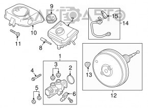 Amplificator de vid Audi A4 B9 17-