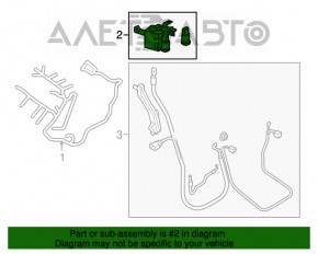 Distribuitorul de curent al bateriei Audi A4 B9 17-