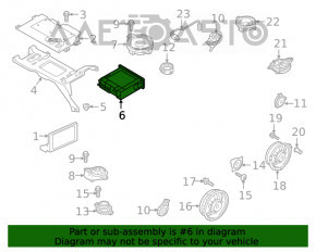 NAVIGARE MULTIMEDIA RADIO Audi A4 B9 17-