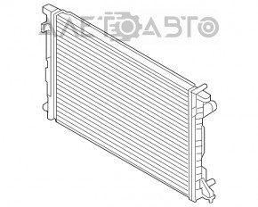 Radiator racire apa Audi Q7 16- 2.0T nou original OEM