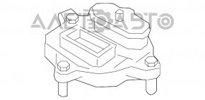 Подушка АКПП Audi Q5 80A 18-24 OEM