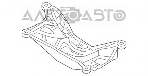 Кронштейн АКПП Audi A4 B9 17-2.0T OEM