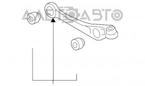 Maneta jos fata stanga fata Audi A5 F5 17 - nou original OEM