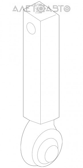 Biela stabilizator spate dreapta Audi A5 F5 17 - nou original OEM