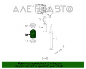 Arc spate stânga Audi A4 B9 17-