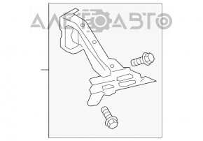 Suport aripa față stânga Audi A4 B9 17- tip 1