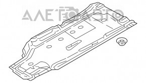 Защита днища левая Audi A4 B9 17-