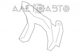 Protectie fata dreapta Audi A4 B9 17 - nou original OEM