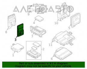 Modulul de control al caroseriei BCM Audi A4 B9 17-