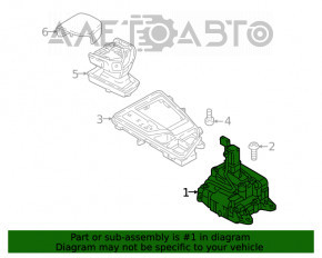 Шифтер КПП Audi A4 B9 17-