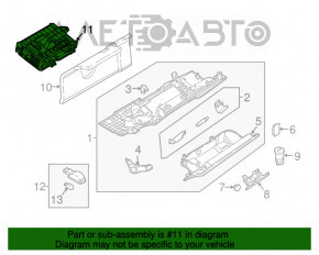 Кронштейн NAVIGATION MULTIMEDIA RADIO Audi A4 B9 17-