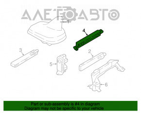 Amplificatorul antenei din spatele stâng al Audi A4 B9 17-